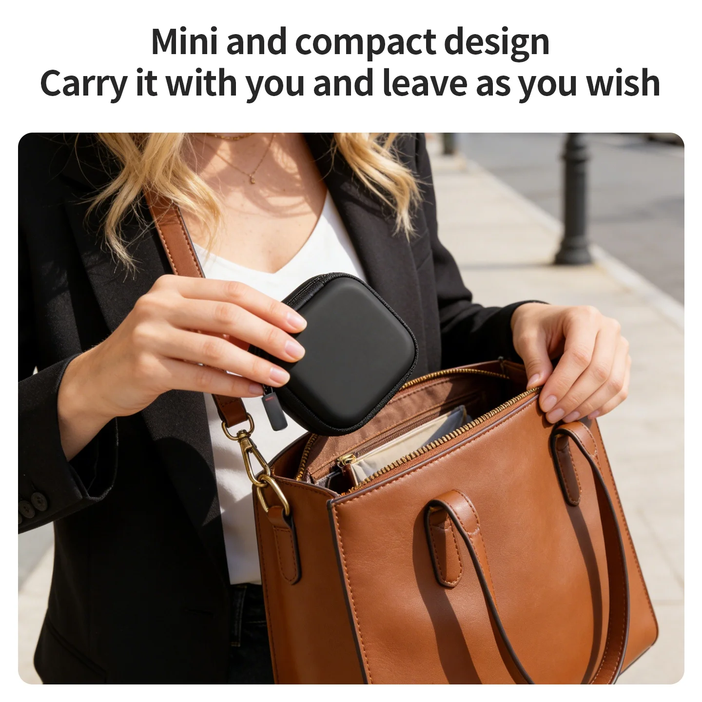 

Carrying Case for Insta360 Link2/2C/2PRO Live Streaming Camera Organizer Case, Portable Storage Bag Shockproof Protection Case