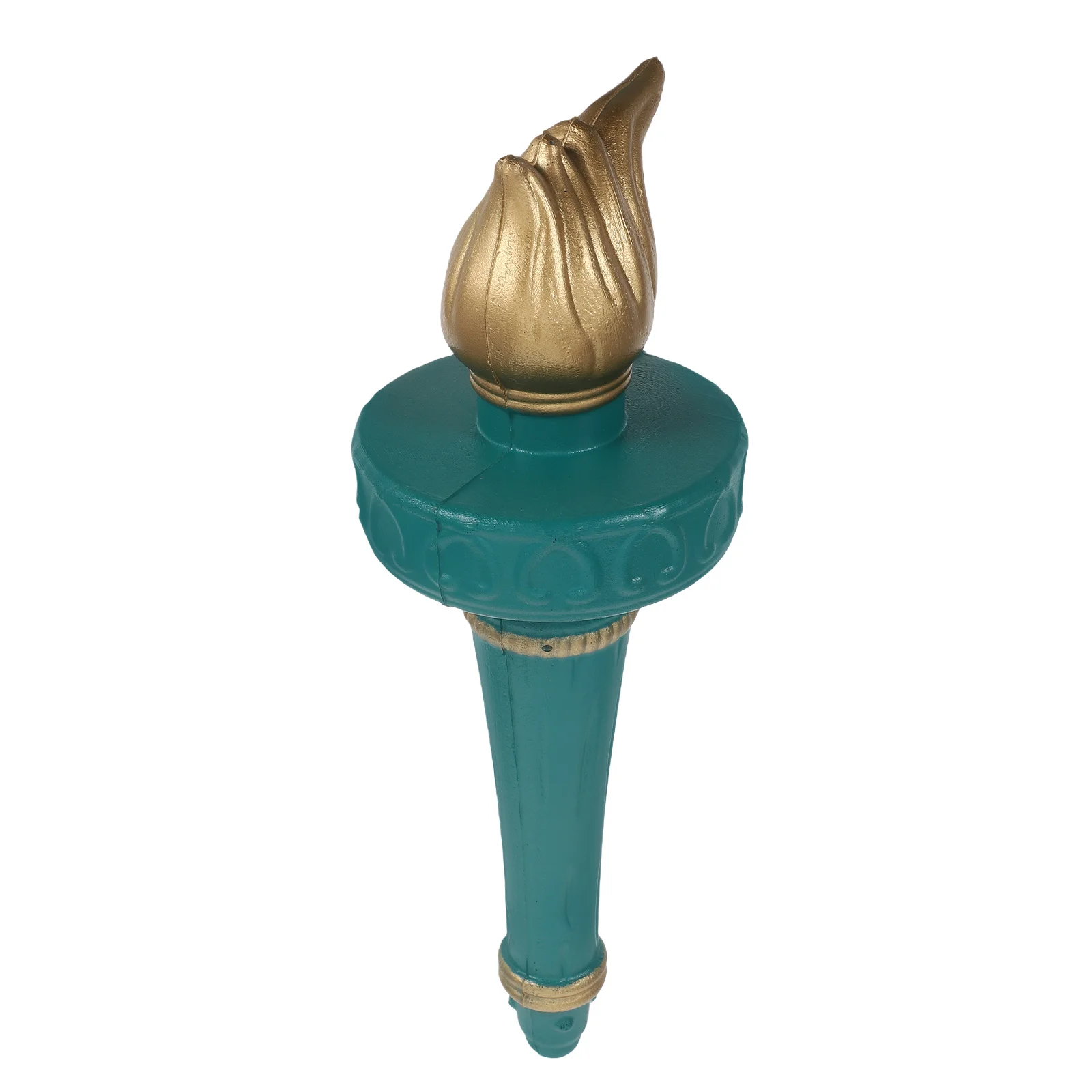 

Statue Of Liberty Torch Prop: Lightweight Durable Cosplay Party Decor For Halloween Role Playing Events Costume Accessory