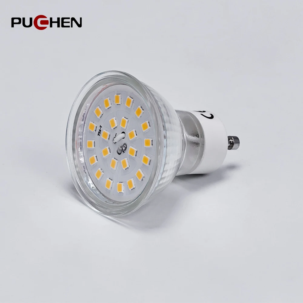 

6PCS/LOT LED Blubs GU10 60LEDs Energy Saving Light Bulbs 3000K 4000K 6000K For Home Decoration Study Bedroom Lighting