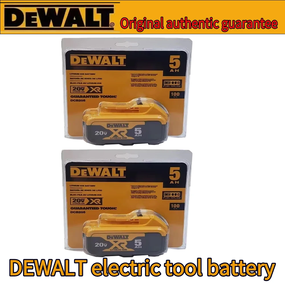 

20V 6.0Ah original DEWALT cordless power tool rechargeable battery, charger, DEWARTDCB200 DCB201 DCB118 18650 lithium battery,
