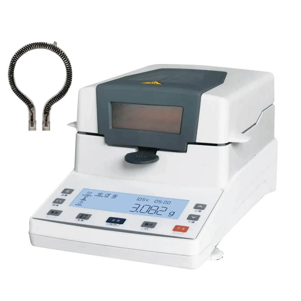 

DW-100MW-IR Soil Food Lab Use Moisture Analyzer LCD 110g Capacity Infrared Moisture Analyzer