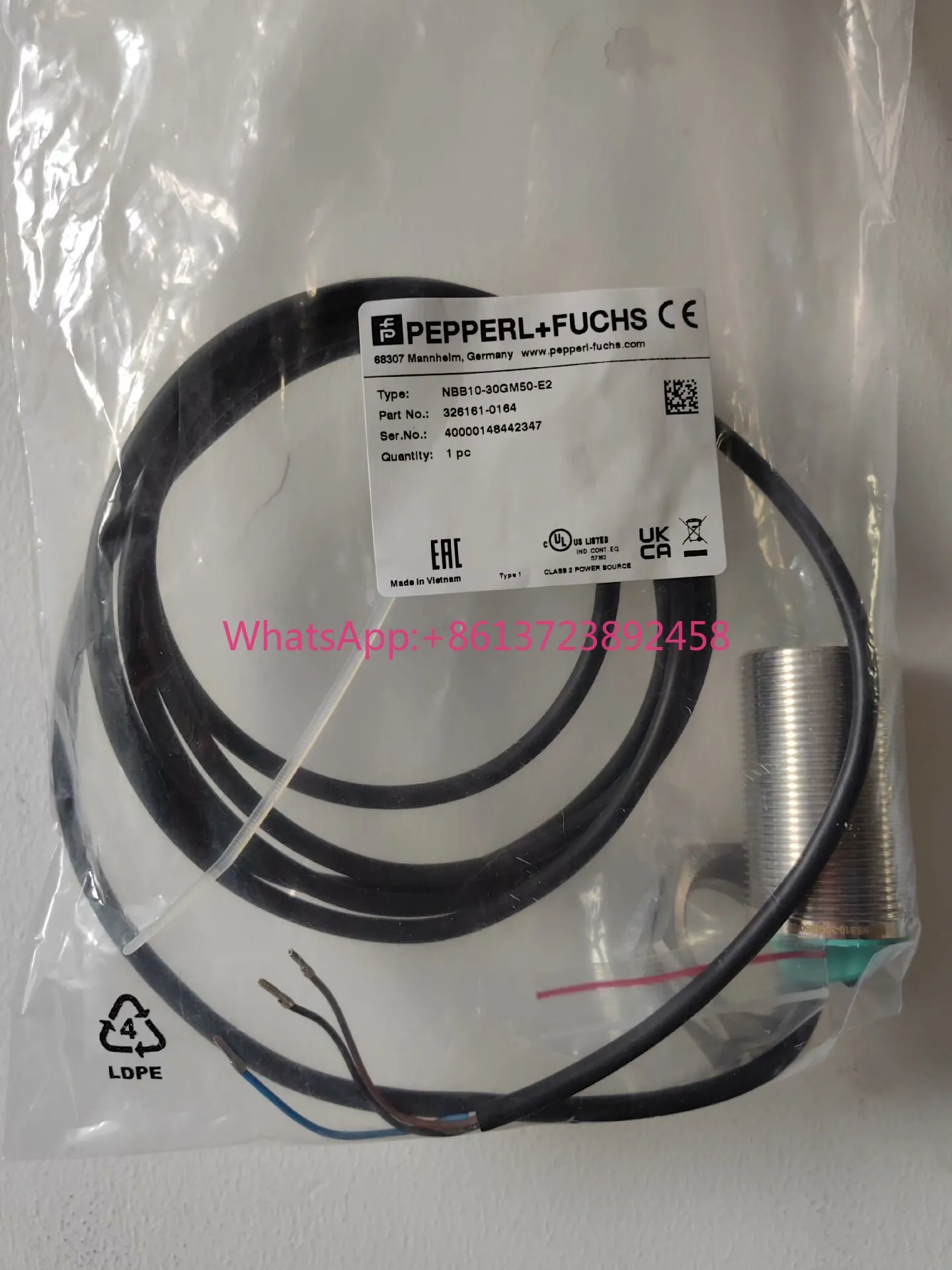 

NBB10-30GM50-E2 brand new original genuine, high quality
