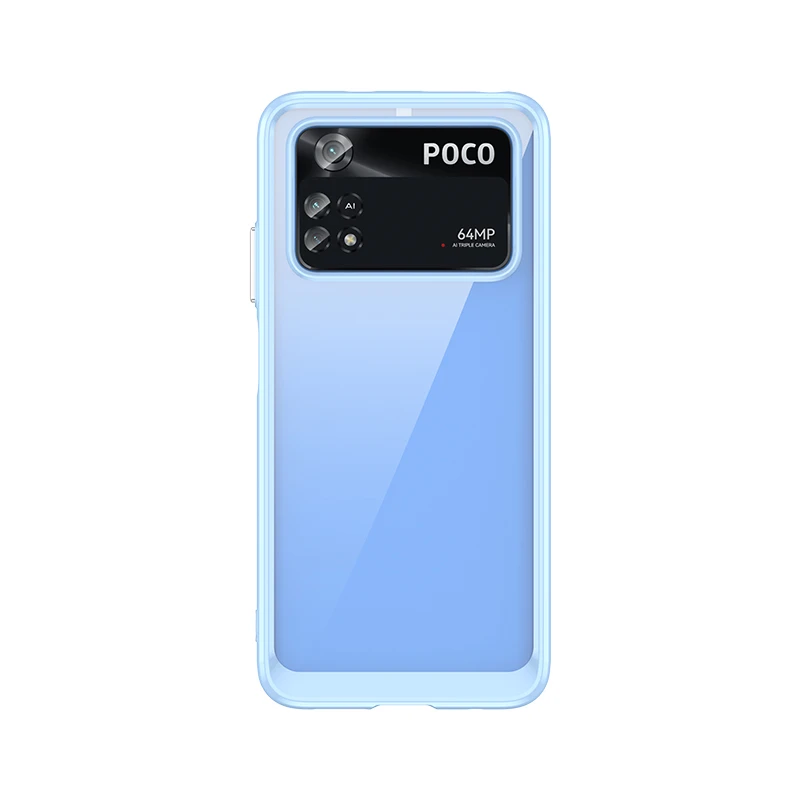 Transparent Case For Xiaomi Poco M4 Pro 4G Case Colorful Protective Silicone Case For Poco M4 Pro 4G Cover For Poco M4 Pro 4G