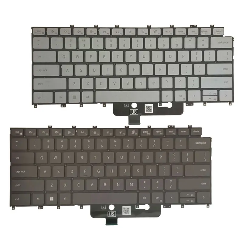 

Для хост-крышки DELL Dell XPS 13 9315, новая клавиатура для ноутбука с подсветкой, английский