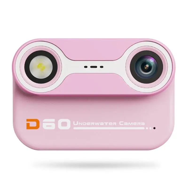 New-Waterproof Child Camera Underwater Camera 3 Meters Waterproof Before And After Dual Camera Swimming Outdoor