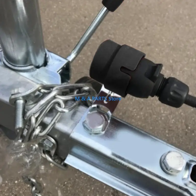 

U1JF Trailer Plug Crack Kener Crackcet Crackcet Cracket Trailer Adapter для 7/13 PIN