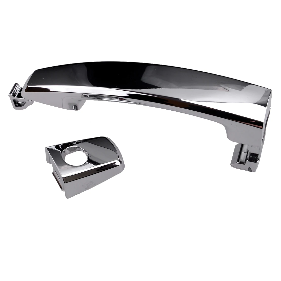 Silver Car Exterior Front Left Door Handle Styling 96468266 Fit For Vauxhall Antara 2.0 2.4 2007 2008 2009 2010 2011 2012