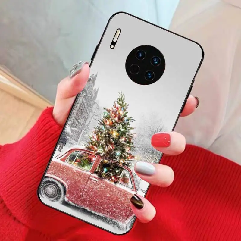 Winter New York Central Phone Case for Huawei Mate 20 10 9 40 30 lite pro X Nova 2 3i 7se