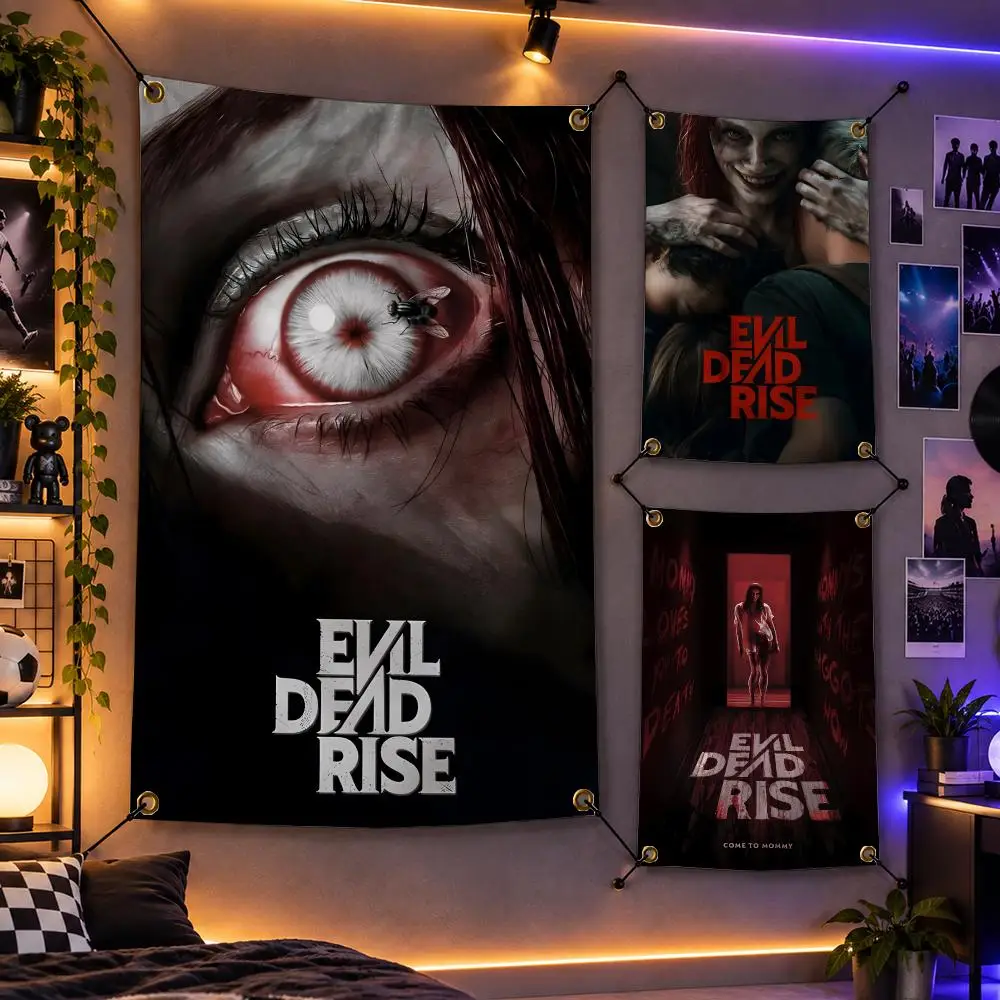 Film Evil Dead Horror Cult Classic Flags Personalized Flag Room Dorm Camping Picnic Garage Bar Indoor Outdoor Wall Decor