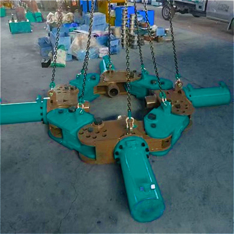 High Speed Pile Breaker Cutter Customized Hydraulic Pile Breaker 10 Modules Breaking Diameter 1000-1150mm Pile Breaking Machine