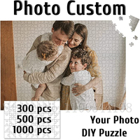 Custom Jigsaw Puzzle Personalized Photo - Make Your Own Puzzle From Picture 35/300/500/1000 Pieces for Adult and Kids