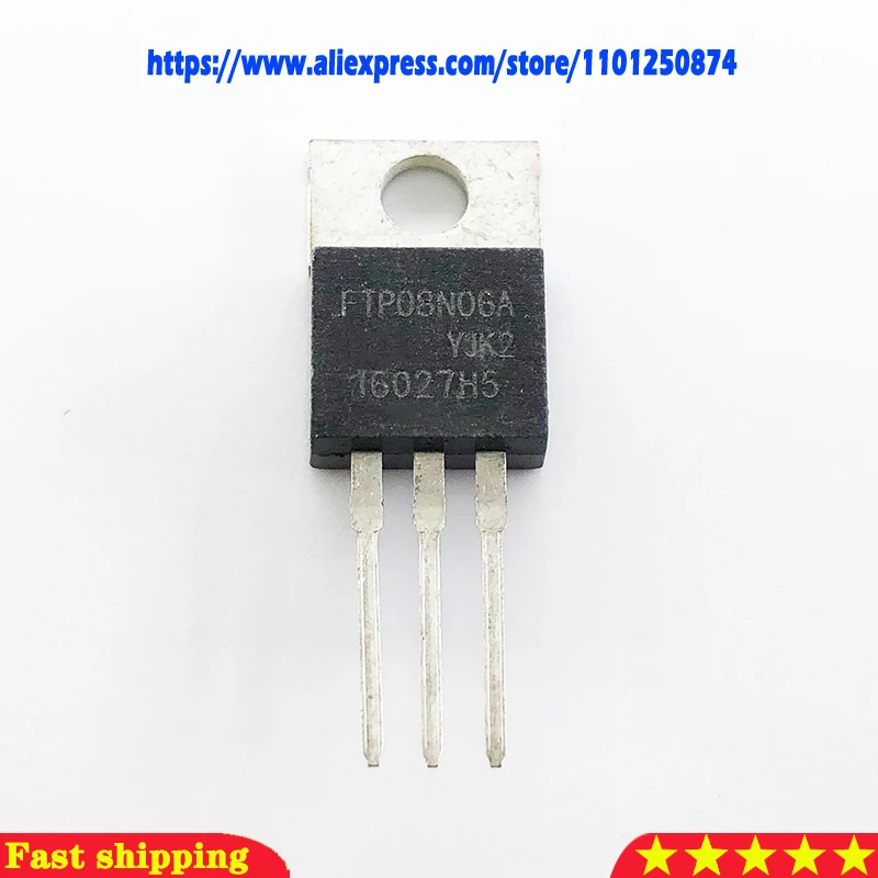 5pcs FTP08N06A TO-220 FTP08N06 TO220 08N06 FTP20N50A FTP20N50 20N50 FTP11N08A FTP11N08 11N08 In Stock