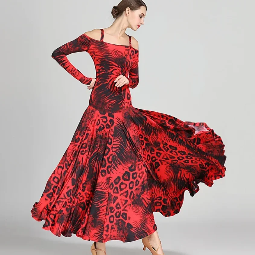 

NEW Latin Salsa Cha cha Tango Ballroom Dance Dress Standard Ballroom Dress Moden Dance Dress #S9043