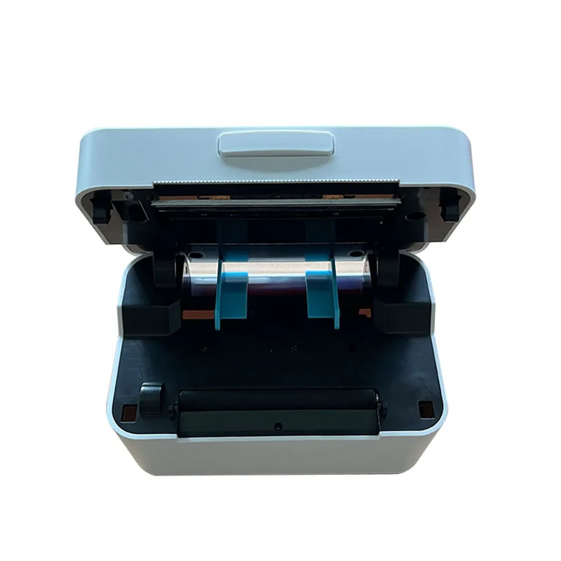 طابعة ملصقات الشحن الحراري لسطح المكتب عالية الجودة وطابعة الباركود السريع