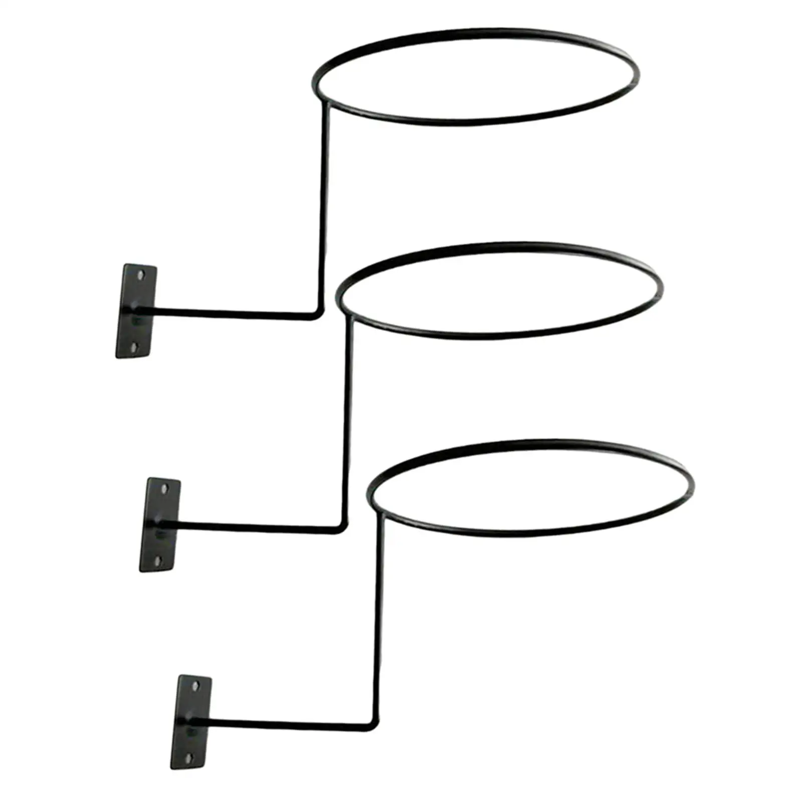 Metal Hat Cap Holder Display Stand Wall Mount Wig Dryer Rack Heavy Duty Organizer for Home Garage