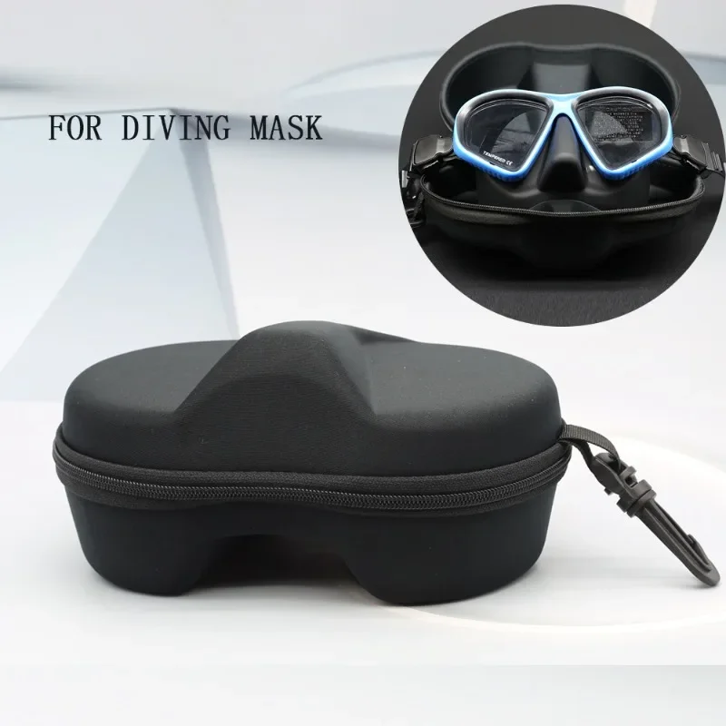 Universal dust-proof portable EVA diving goggles box snorkeling mask storage box