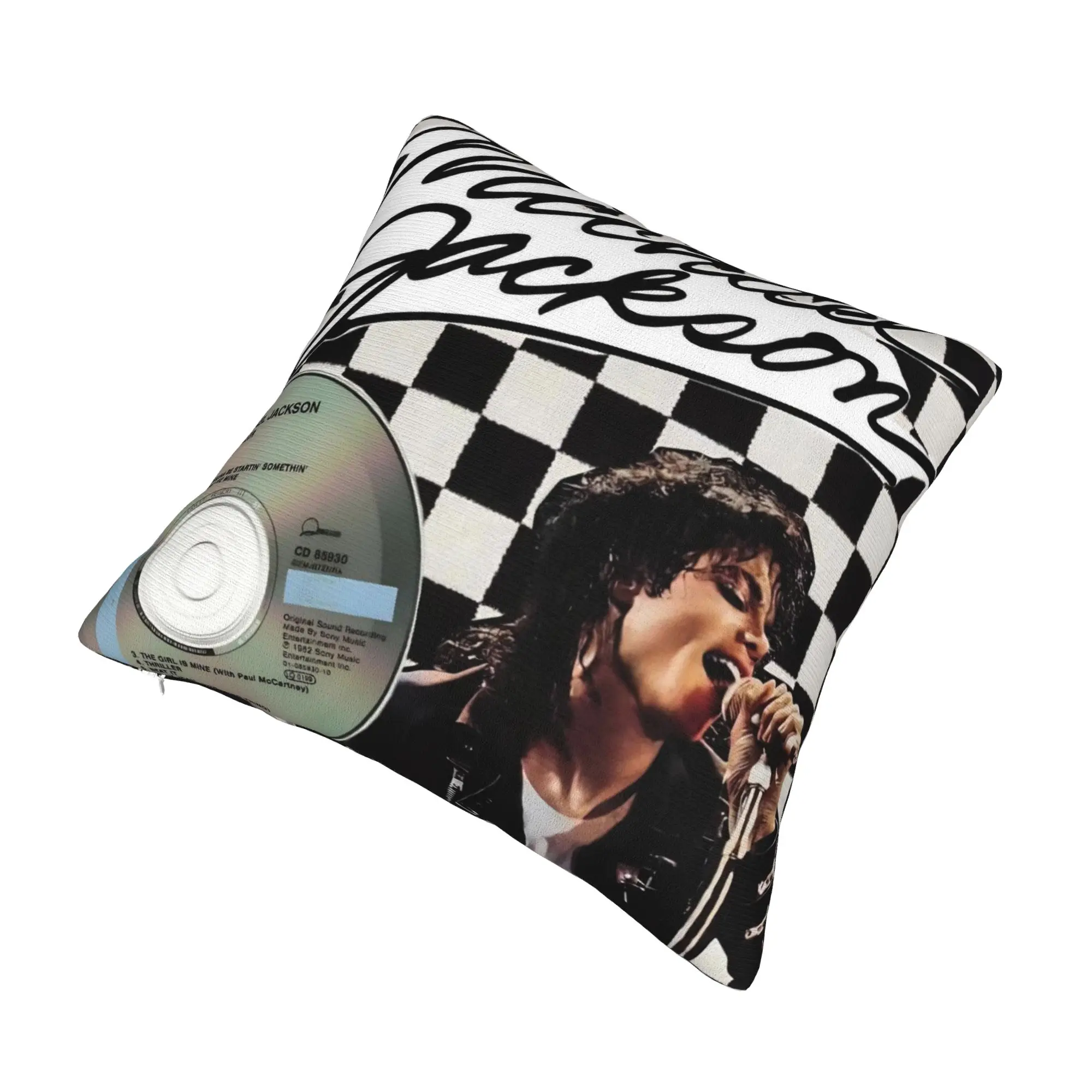 Singer Michael Jacksons MJ Tour 2026 Pillow Cover Merch Printing Cushion Cover Decor Throw Pillow Case Cover Home Multiple Sizes