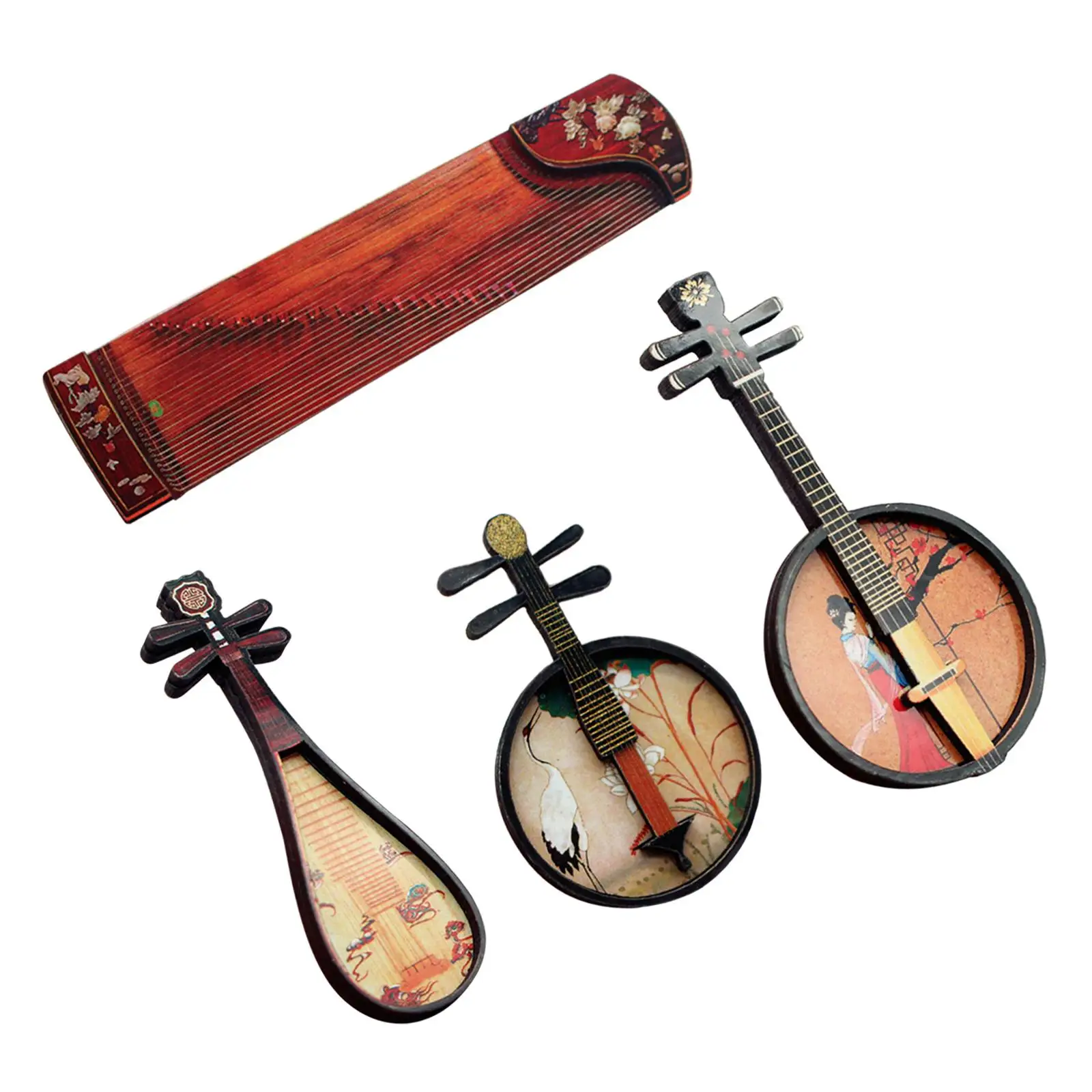 1/12 1/6 مقياس دمية مصغرة آلة موسيقية أثاث صغير لعبة محاكاة نموذج لغرفة النوم غرفة الموسيقى الحلي