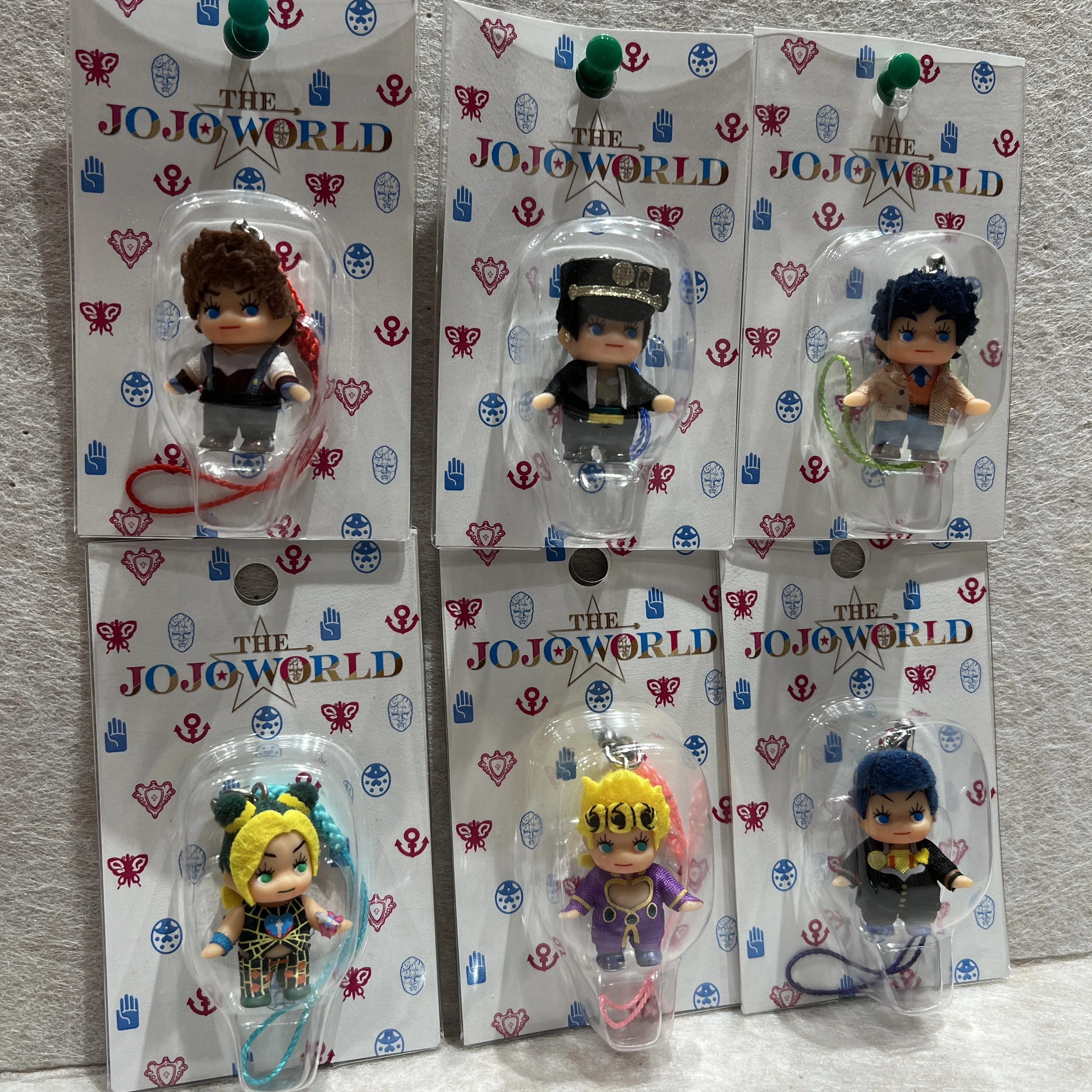 

Japan'S Jojo Chubi Joint Peripheral Bag Brand Jworld Jojo'S Wonderful Adventure Fashion Trend Toy Collectible Pendant