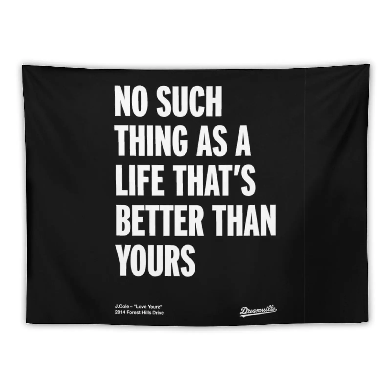 

New J Cole – Love Yourz (2014 Forest Hills Drive) Tapestry Wall Carpet Anime Decor Home Decoration