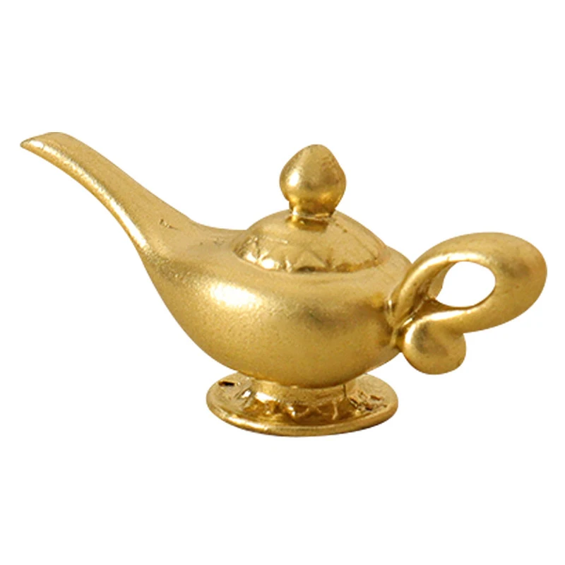 Zierliches Miniatur-Teekannenmodell für die Dekoration der Puppenhaus-Heimszene