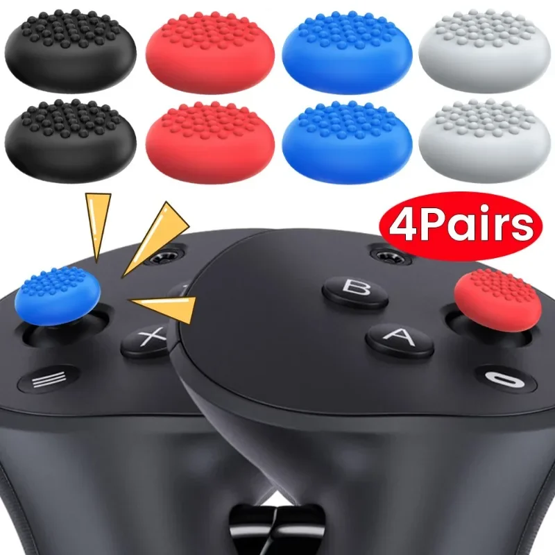 Joystick Cap for Meta Quest 3 2 VR Accessories Controller Rocker Protector Silicone Anti Slip Protective Cover for Quest3 Quest2