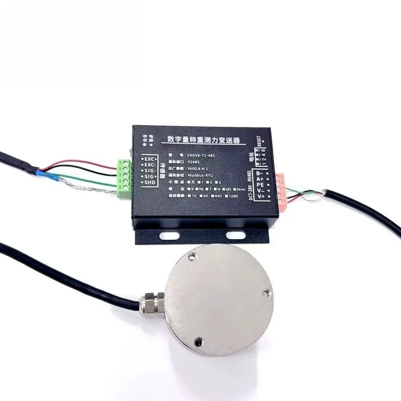 Gravity Pressure Load Measurement Sensor Digital Display Controller Instrument Press Industrial Grade Stainless Steel Waterproof