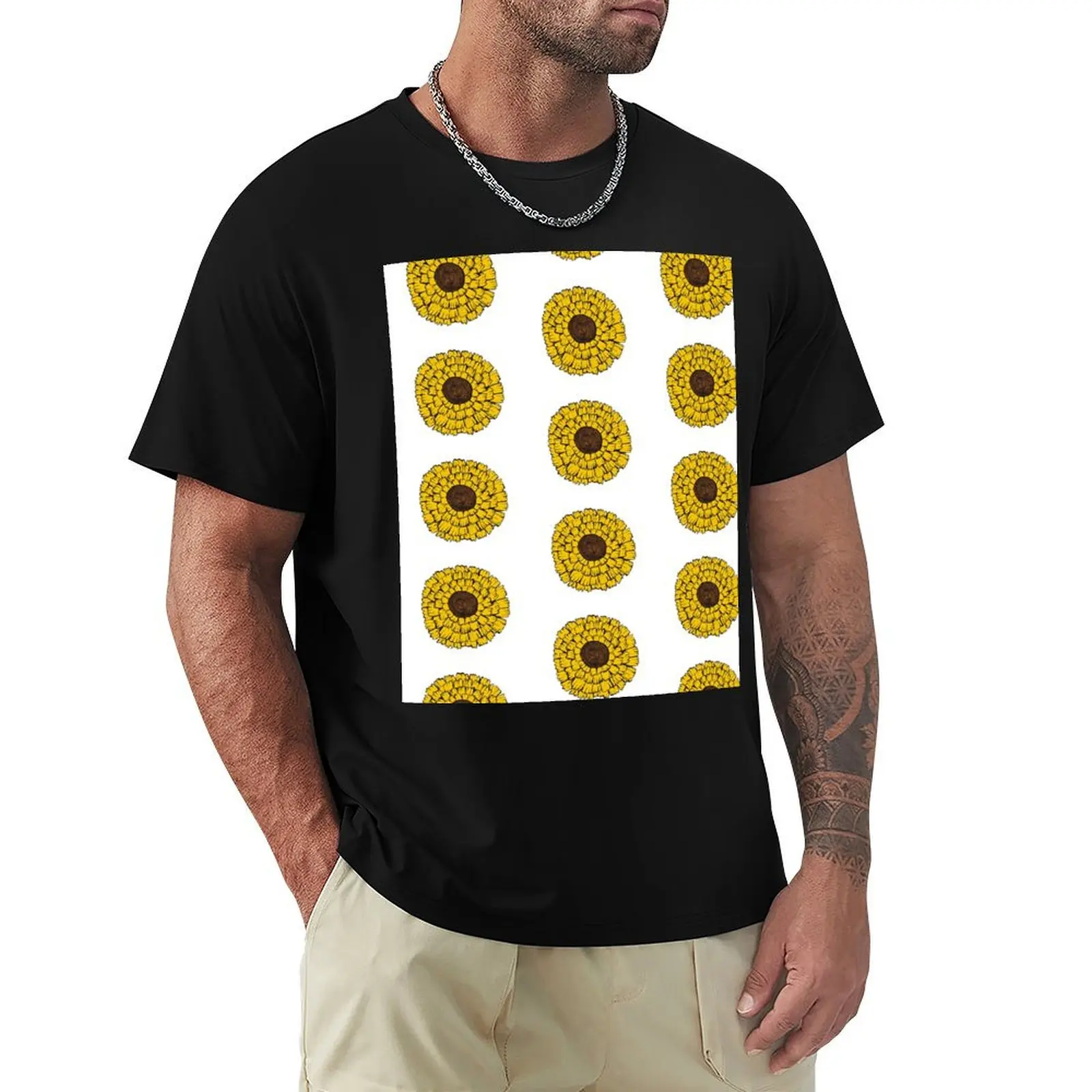 

This flower looks like a sunflower. T-Shirt shirts graphic tees shirts graphic tee mens t shirt