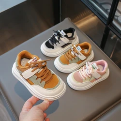 1-6 Years Old Children's Sneakers Four Seasons Breathable Boys Girls Walking Shoes Pink Hundred Non-slip Kids Baby Single Shoes