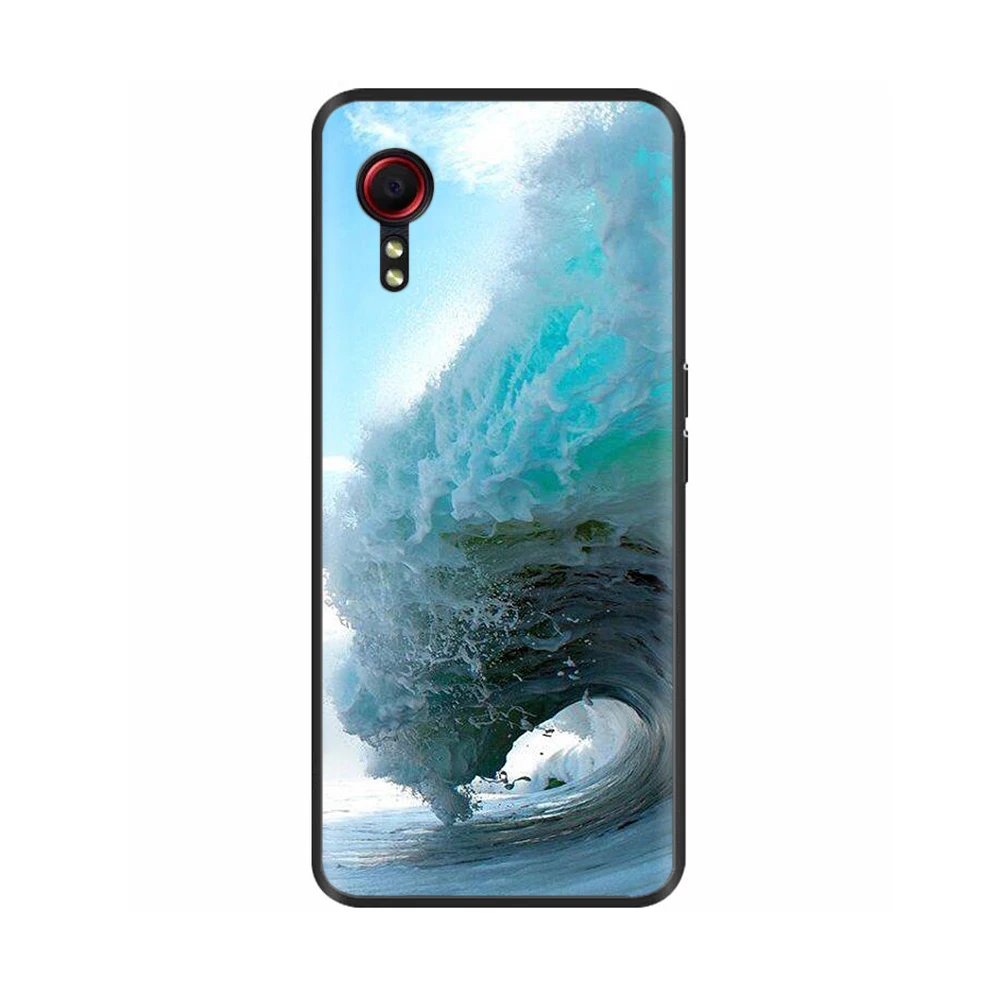 Dla Coque Samsung Xcover 5 przypadku krzemu tylna pokrywa etui na telefony do Samsung Galaxy Xcover 5 przypadki miękki zderzak Xcover5 2021 Fundas