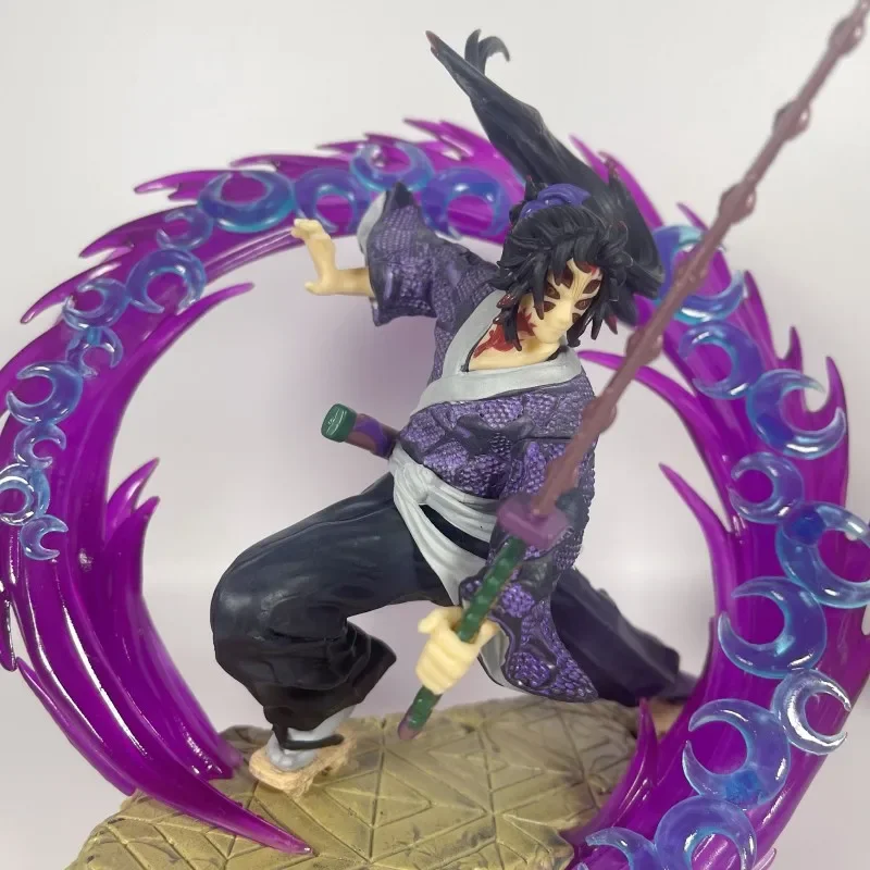 Kokushibou vs Tsugikuni Yoriichi figurka Anime światło Kimetsu No Yaiba PVC figurka Demon pogromca zabawki prezenty lalki