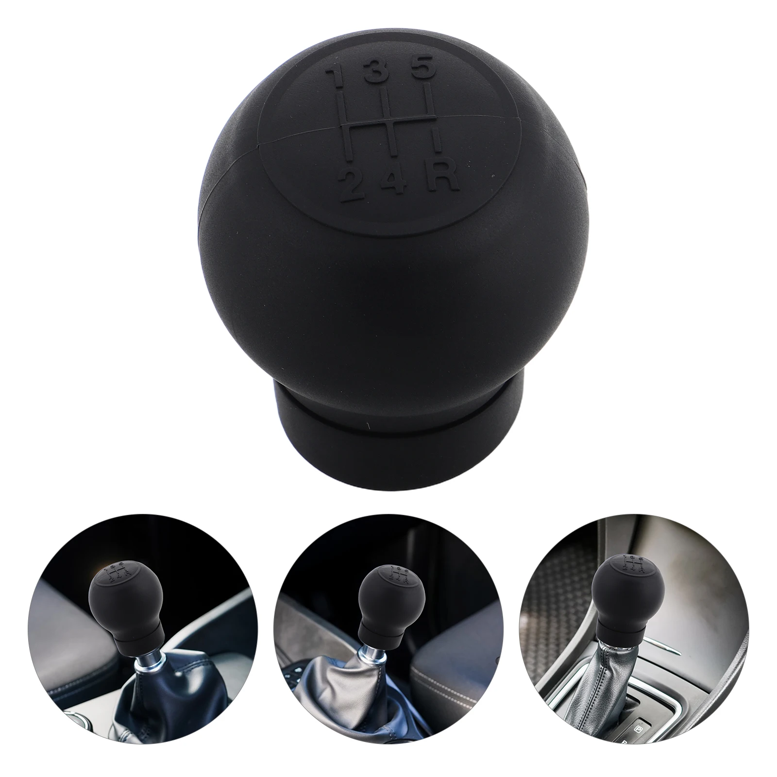 

2pcs Silicone Car Gear Knob Protector Universal Shift Knob Shifter Stick Cover For Manual Transmission Vehicles Durable Comfort