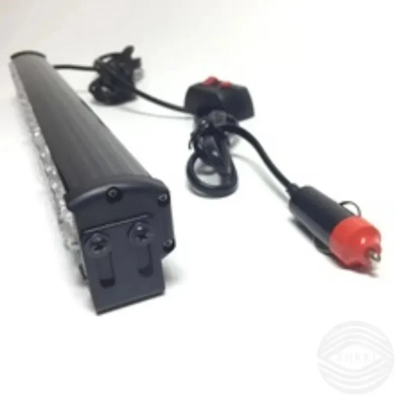 

12 В 24 В для автомобиля, грузовика, пожарного, полиции, аварийное предупреждение, маяк, лампа, красный, белый, синий, 18, светодиодная стробоскопическая вспышка, серебристая изогнутая