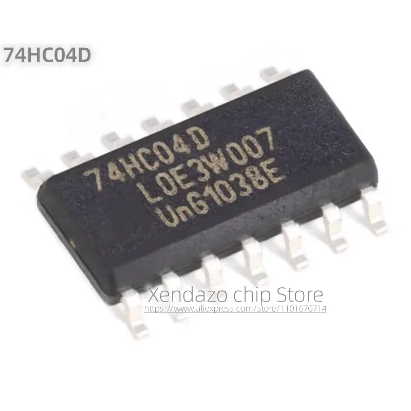 10pcs/lot 74HC04D SOP-14 package Original genuine Logic chip