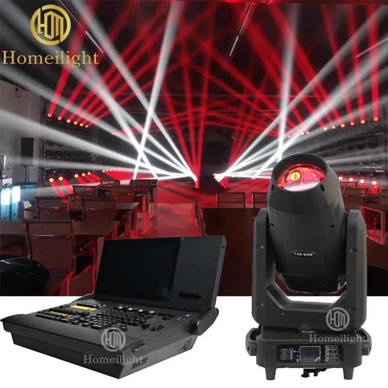 HOMEI DMX 680W Cmy CTO Beam Spot Wash 3in1 Moving Head Light for Concert Party Carnival