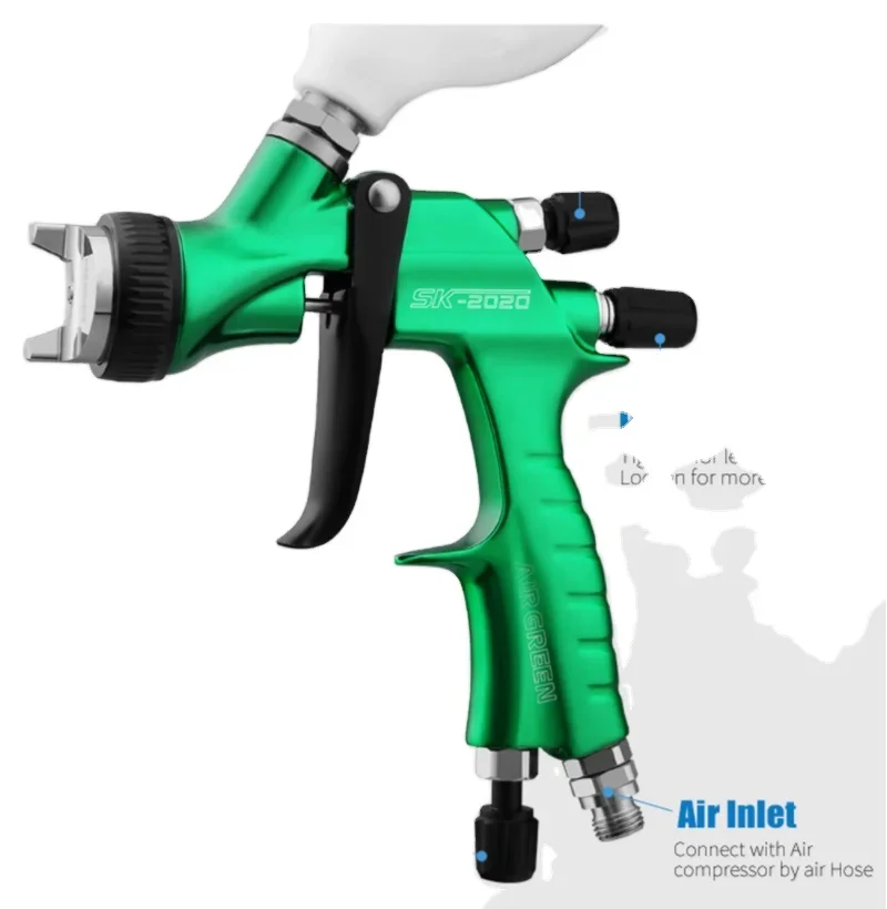 2023 new  Paint Spray Gun 1.3mm Nozzle High Pressure Airbrush for Car Painting Pneumatic Sprayer