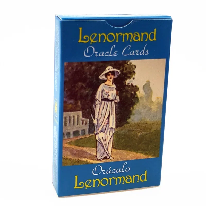 

Mini Lenormand Oracle Cards with Paper Manual Board Game Tarot Cards