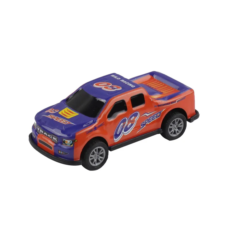 5 szt. Dziecięce Samochody Wyścigowe Zabawka Symulacja Mini Samochód Bezwładnościowy Kreatywny Samochód Sportowy z Napędem Pull Back Zabawki Metalowe Gry Biurkowe Prezent dla Chłopców