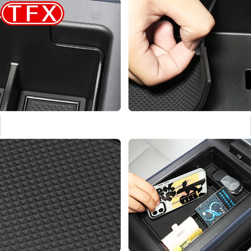 For Xpeng G6 XiaoPeng 2023 2024 Car Styling Center Console Organizer Storage Box Interior Armrest Storage Box Auto Accessories