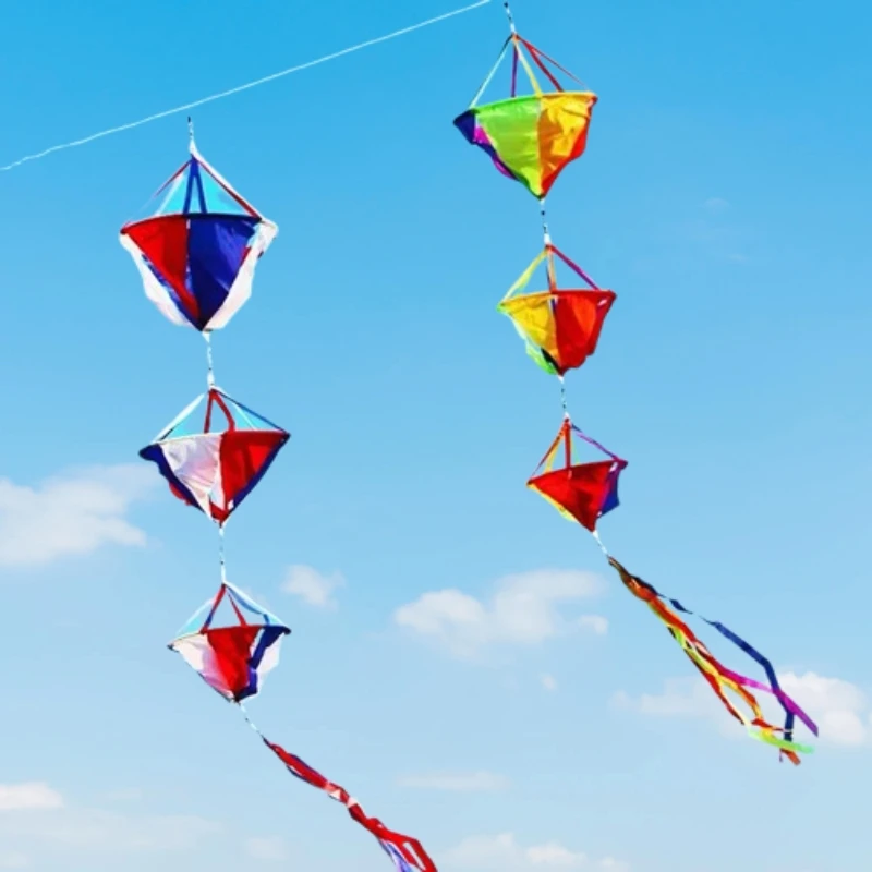 Calcetines de viento para pipa grande, espectáculo volador, colas de pipa, pipa inflable, acrobacias voladoras, correa para la muñeca, línea de mango para pipa wanhe, juegos al aire libre