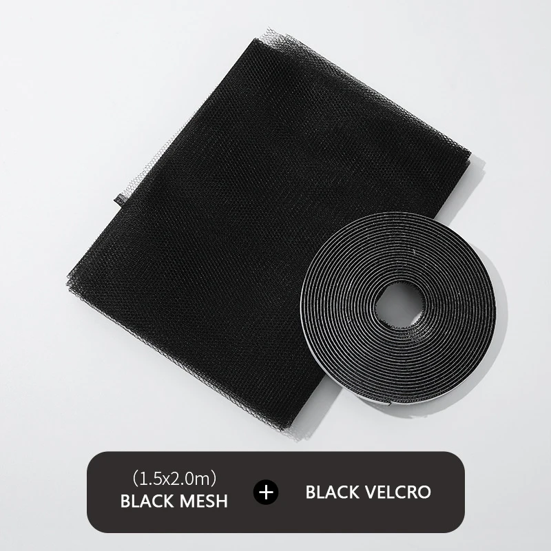 Fly Mosquito Window Net Insect DIY Simple Mesh Window Screen Net Indoor Mesh Bug Mosquito Net Easy To Fit With Tape Home Textile