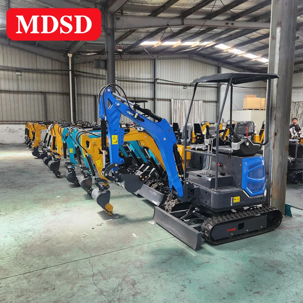 Hot-Sell Agricultural Mini Excavator With Low Price Crawler Mini Excavator EPA/EURO 5 Small Digger Use For Household Farmland