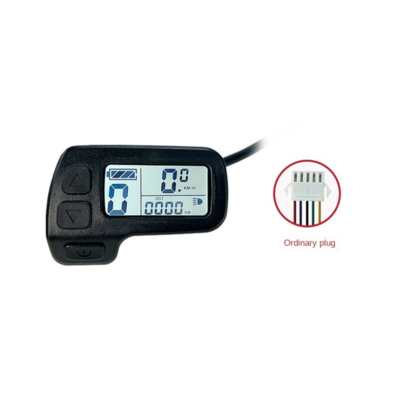 Electric Bicycle Display KT-LCD11 5Pin Display with S M Plug Drive Motor Conversion Ebike Accessories