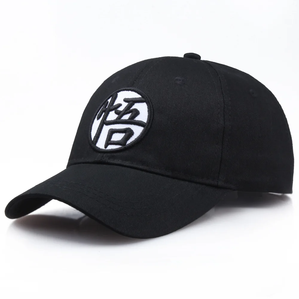 Classics Anime Goku Hat Cosplay Logo Cotton Cartoon Cute Baseball Caps