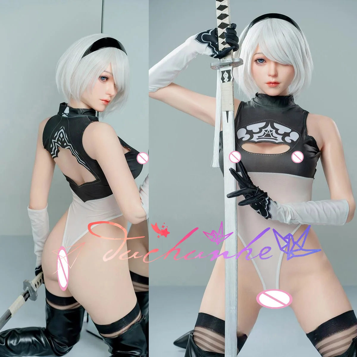 ตุ๊กตายาง TPE เต็มตัว เล่นเกมส์เซ็กส์ สาวน้อยนุ่มนิ่ม พกพาสะดวก 3 มิติ 1:1 ช่องทางคู่ มินิซิลิโคน เซ็กส์จริง ช่วยตัวเอง