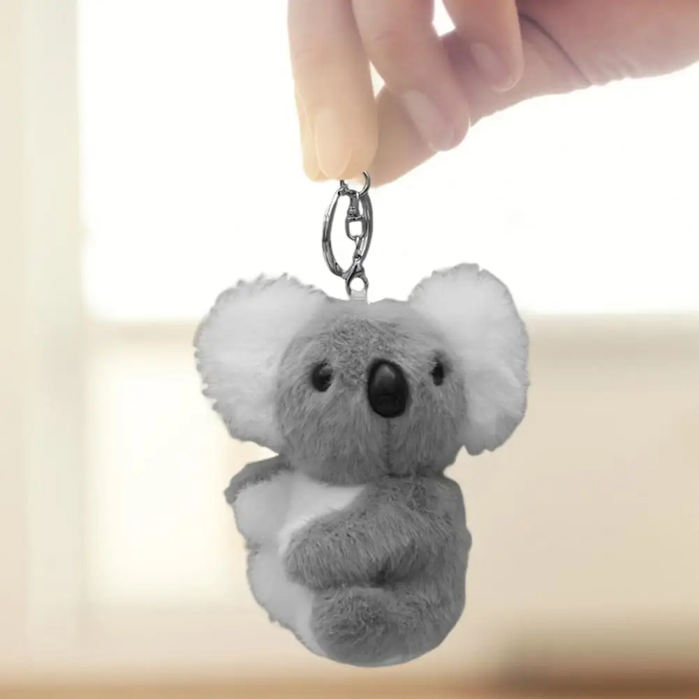 

Soft Doll Pendant Cute Koala Doll Keychain Plush Bag Pendant Stuffed Animal Backpack Charm Gift Toy Plush Koala Pendant