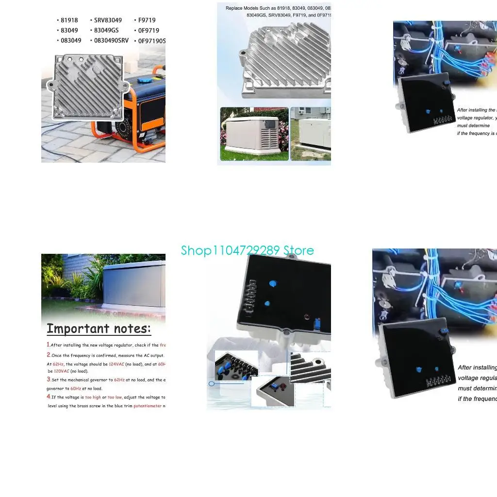 

D8KE Advanced Regulator Circuit Board for Generator 83049GS SRV83049 0F9719