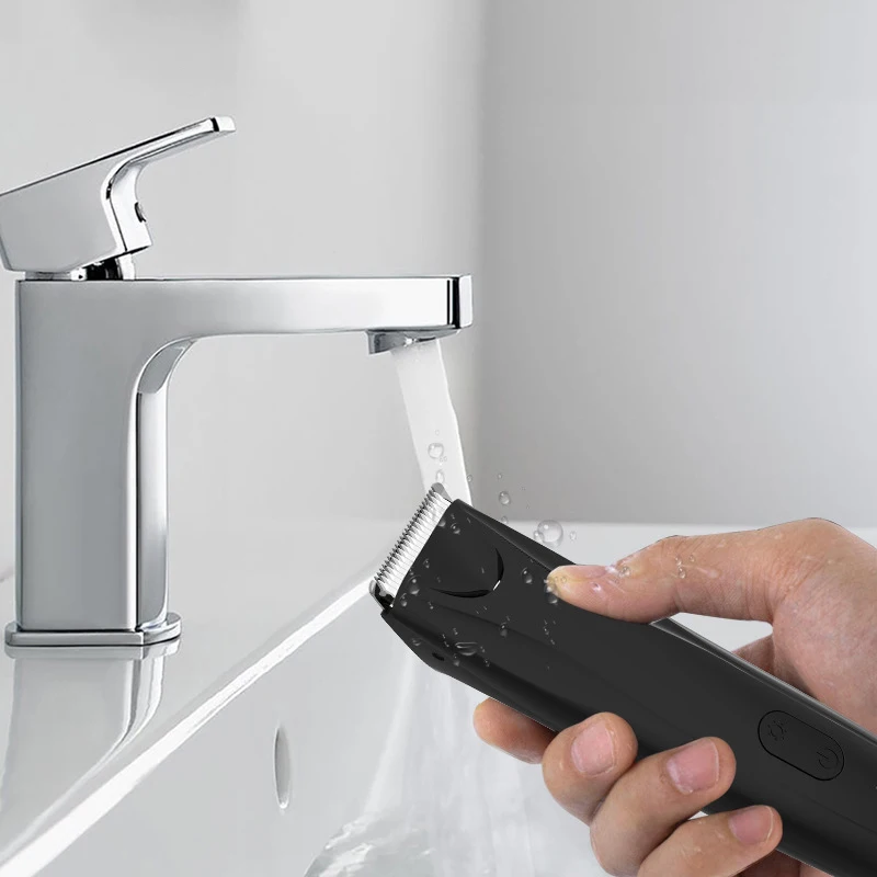 الجسم الشعر المتقلب للرجال-الكهربائية الكرة ماكينة حلاقة الحلاقة ل العانة الفخذ الشعر الاستمالة مع المدمج في مصباح ليد