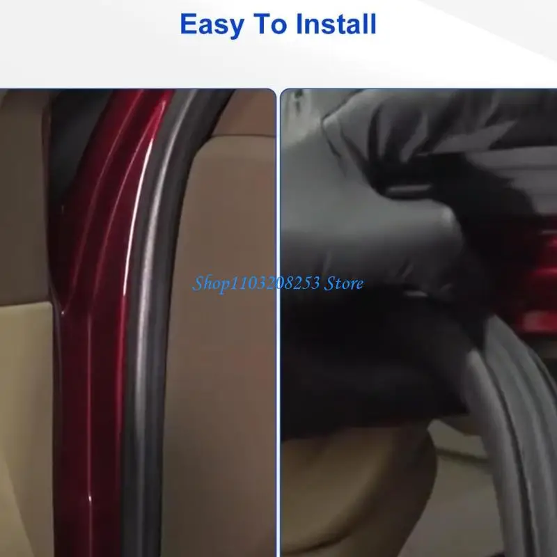 

R6FA Premium Door Seal For 1500 2500HD 3500HD Trucks Waterproof Noise Reduction Design Rubber Construction 22766400 G3161