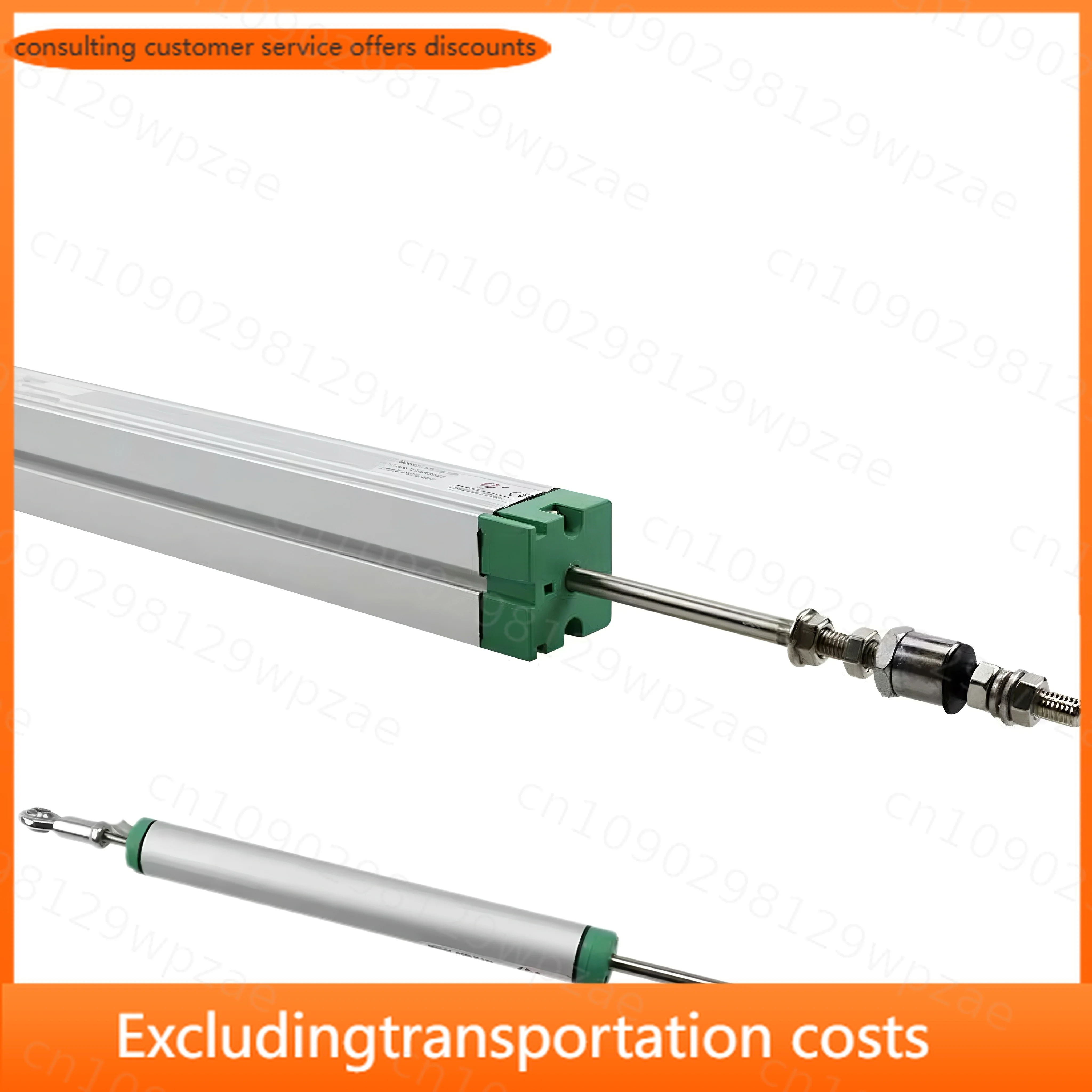 KTC Displacement Sensor Hydraulic Cylinder Electronic Ruler Rod Pull Potentiometer Resistance Linear Position Sensor
